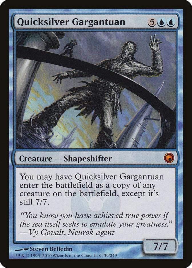 Magic: The Gathering MTG Single Quicksilver Gargantuan [Scars of Mirrodin]