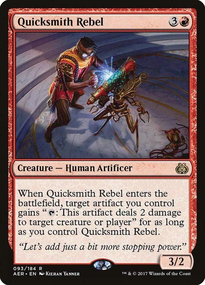 Magic: The Gathering MTG Single Quicksmith Rebel [Aether Revolt]