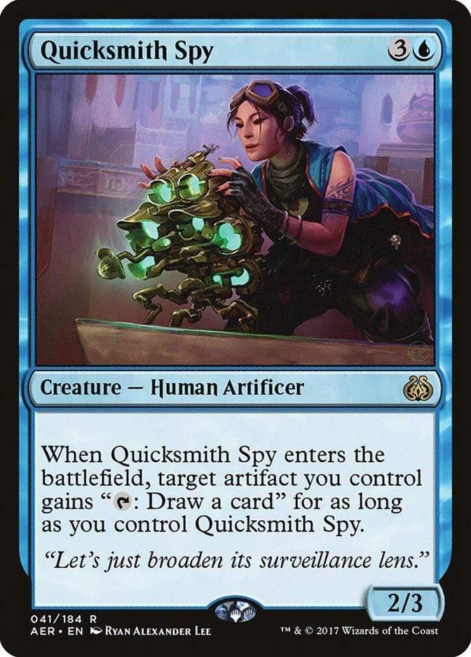 Magic: The Gathering MTG Single Quicksmith Spy [Aether Revolt]
