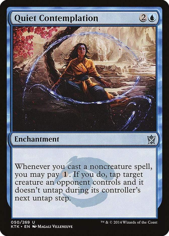 Magic: The Gathering MTG Single Quiet Contemplation [Khans of Tarkir]