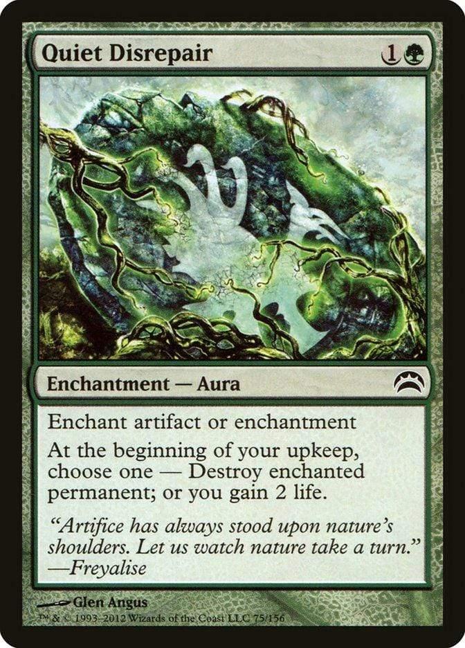 Magic: The Gathering MTG Single Quiet Disrepair [Planechase 2012]