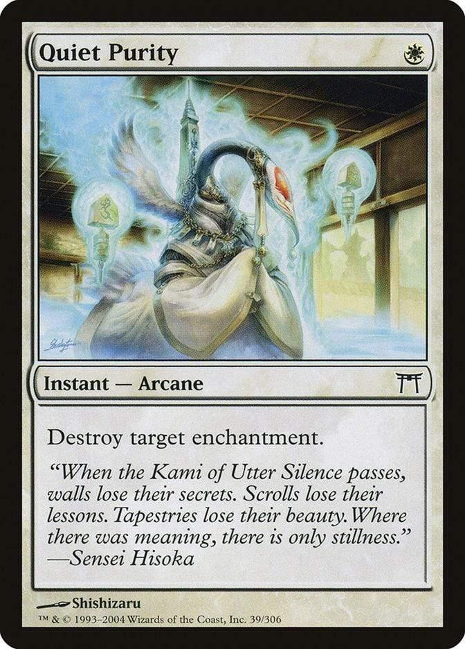 Magic: The Gathering MTG Single Quiet Purity [Champions of Kamigawa]
