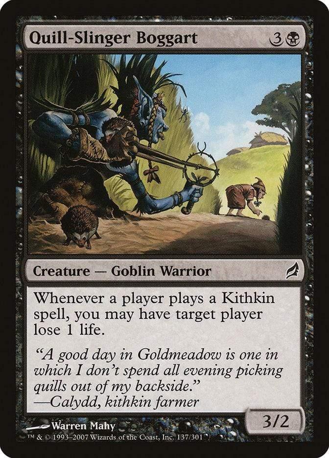 Magic: The Gathering MTG Single Quill-Slinger Boggart [Lorwyn]
