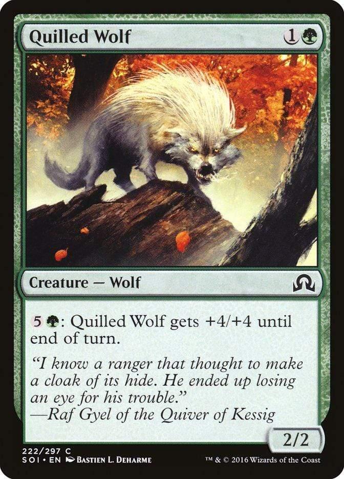 Magic: The Gathering MTG Single Quilled Wolf [Shadows over Innistrad]