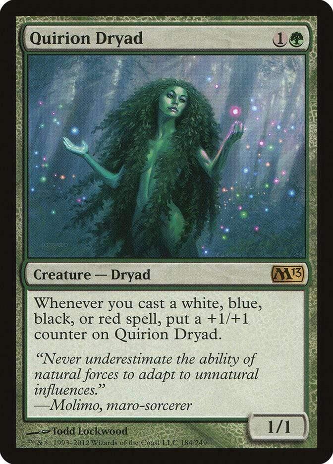 Magic: The Gathering MTG Single Quirion Dryad [Magic 2013]