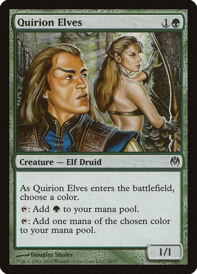 Magic: The Gathering MTG Single Quirion Elves [Duel Decks: Phyrexia vs. the Coalition]