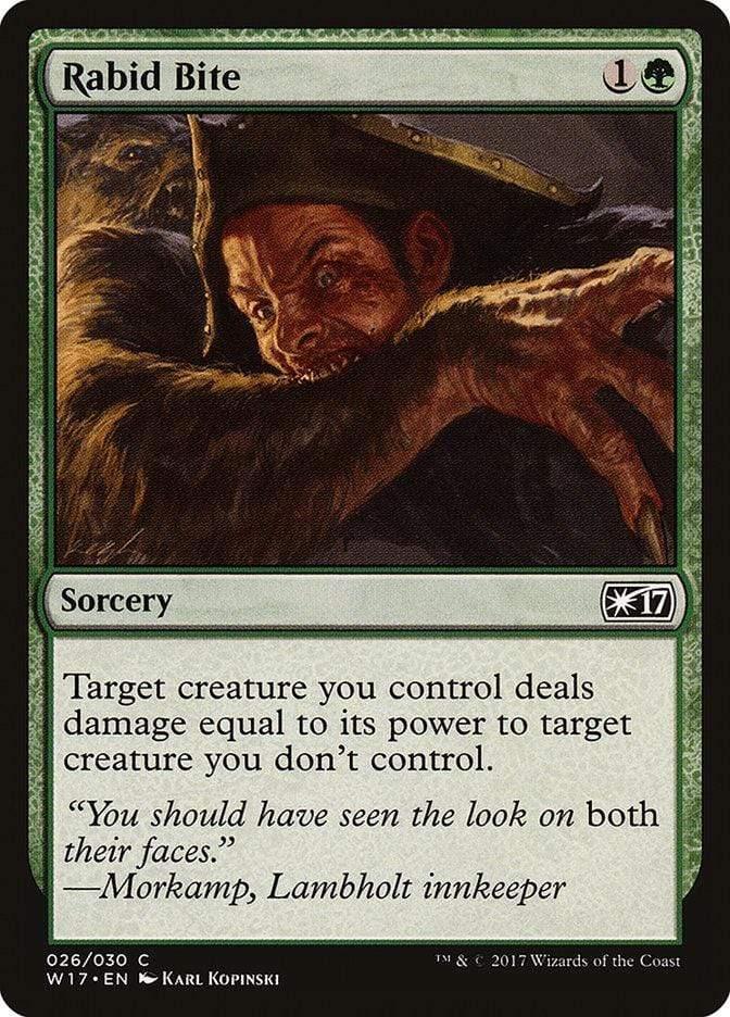 Magic: The Gathering MTG Single Rabid Bite [Welcome Deck 2017]