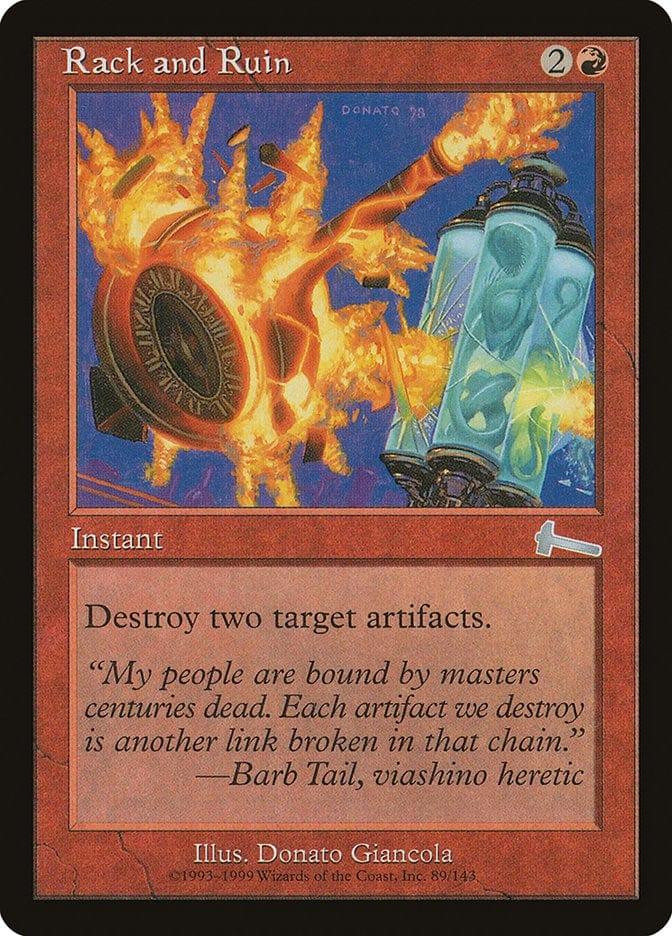 Magic: The Gathering MTG Single Rack and Ruin [Urza's Legacy]