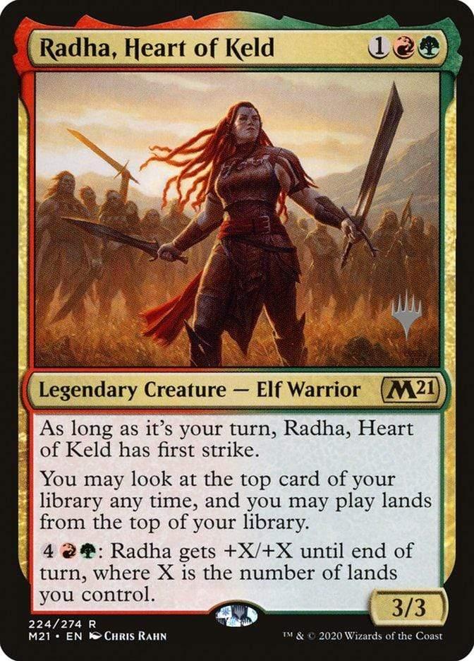 Magic: The Gathering MTG Single Radha, Heart of Keld (Promo Pack) [Core Set 2021 Promos]