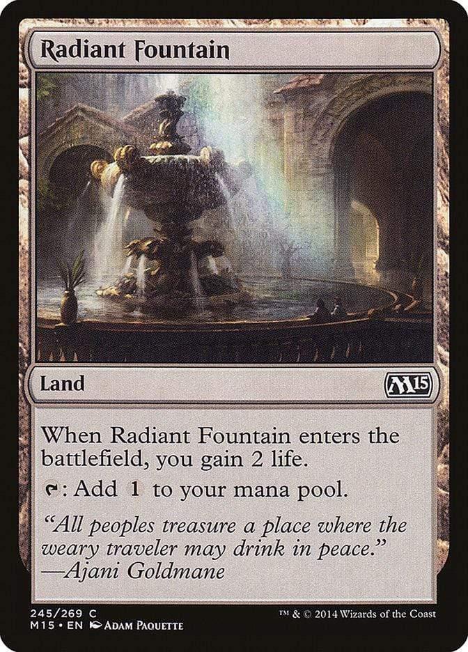 Magic: The Gathering MTG Single Radiant Fountain [Magic 2015]