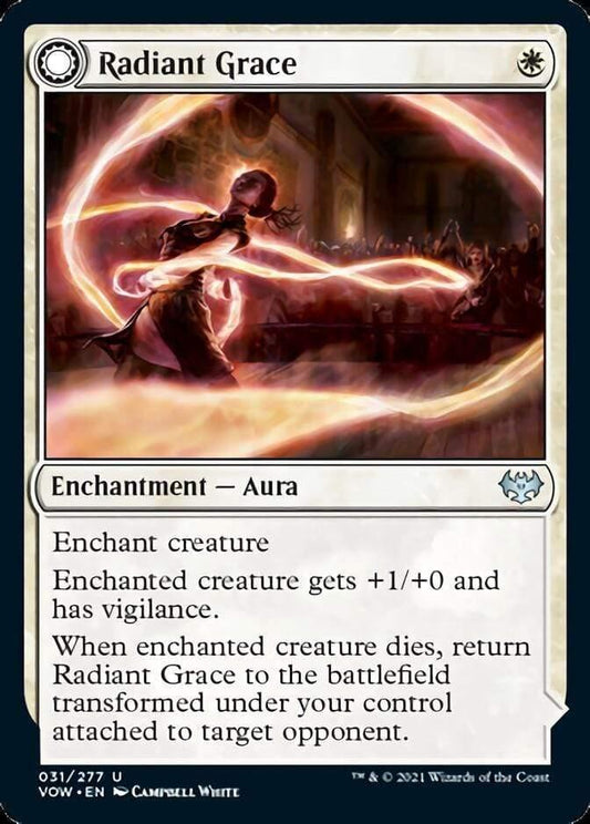 Magic: The Gathering MTG Single Radiant Grace // Radiant Restraints [Innistrad: Crimson Vow]