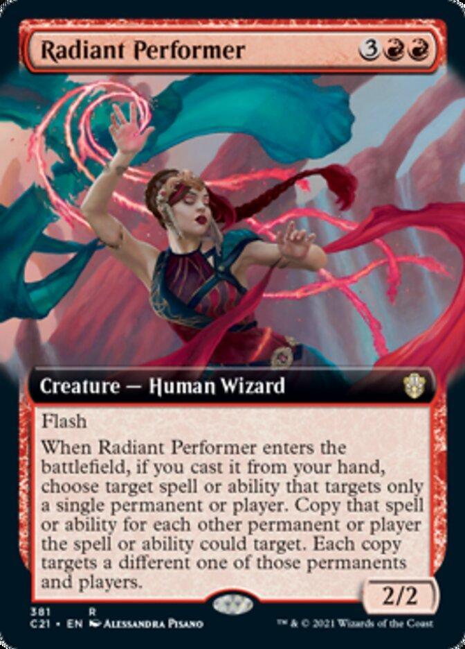 Magic: The Gathering MTG Single Radiant Performer (Extended) [Commander 2021]