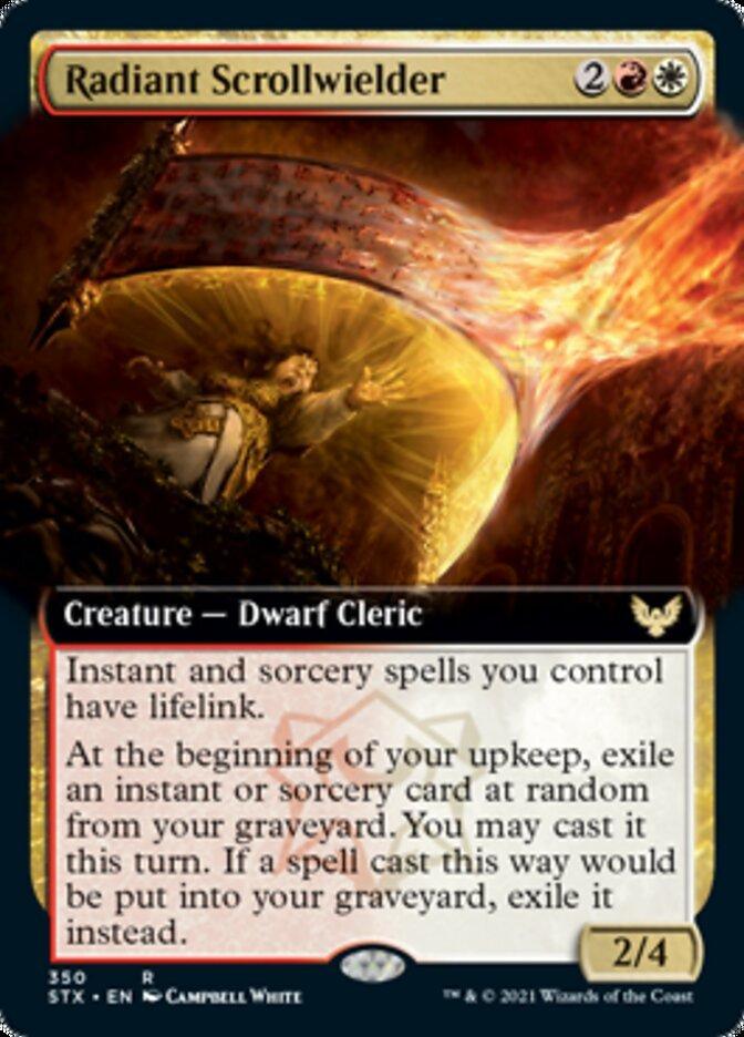 Magic: The Gathering MTG Single Radiant Scrollwielder (Extended) [Strixhaven: School of Mages]