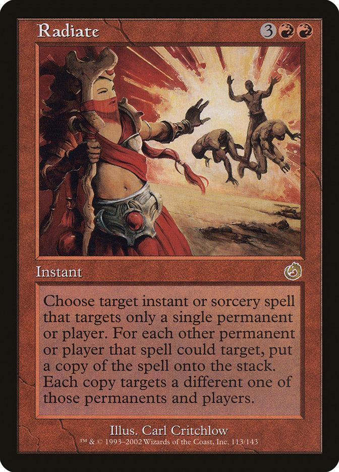 Magic: The Gathering MTG Single Radiate [Torment]