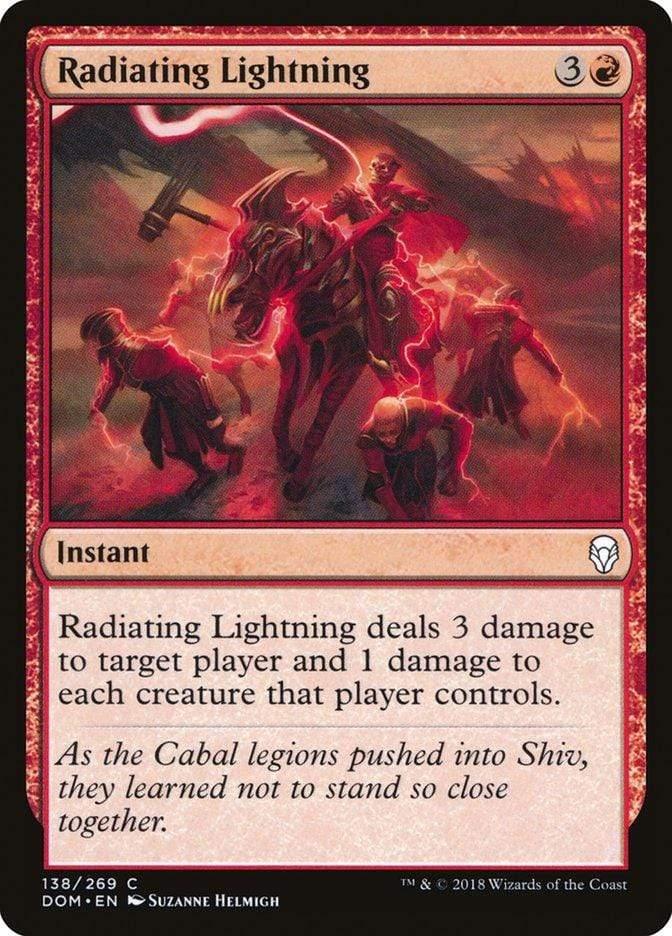 Magic: The Gathering MTG Single Radiating Lightning [Dominaria]