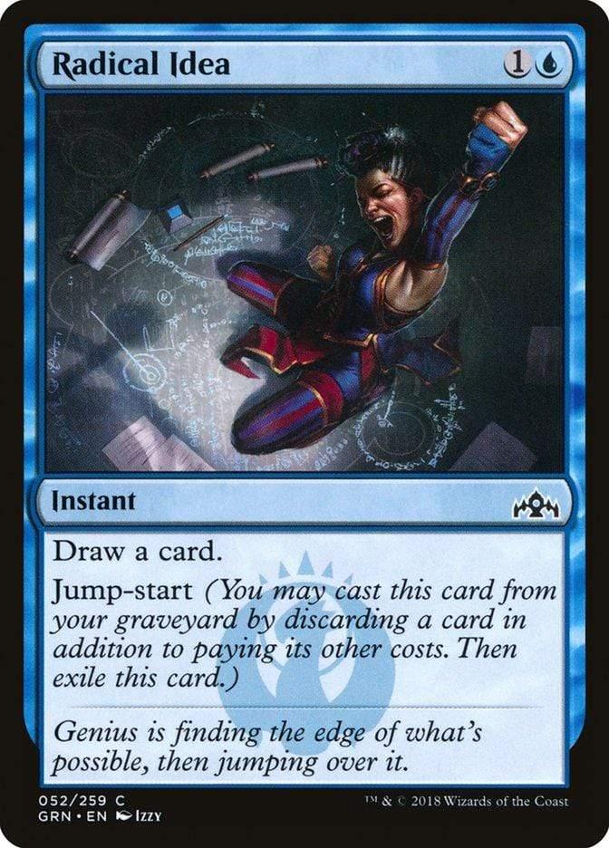 Magic: The Gathering MTG Single Radical Idea [Guilds of Ravnica]