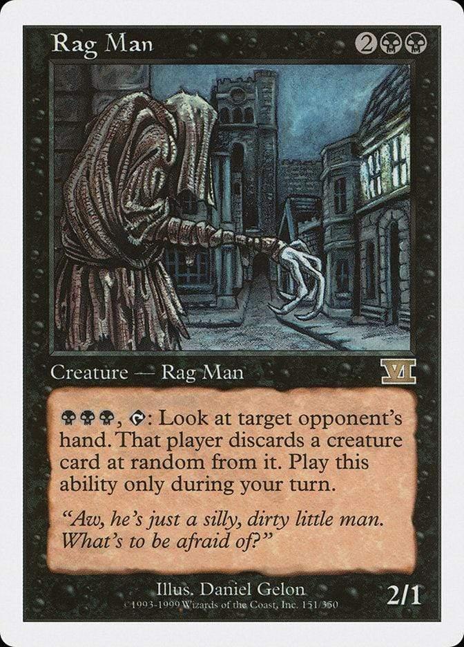 Magic: The Gathering MTG Single Rag Man [Classic Sixth Edition]
