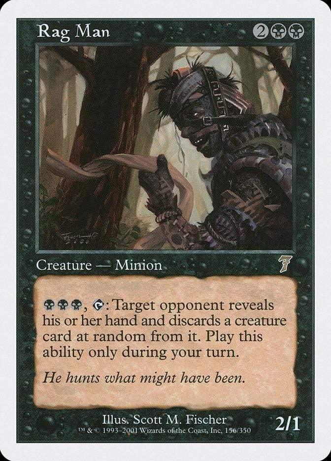 Magic: The Gathering MTG Single Rag Man [Seventh Edition]