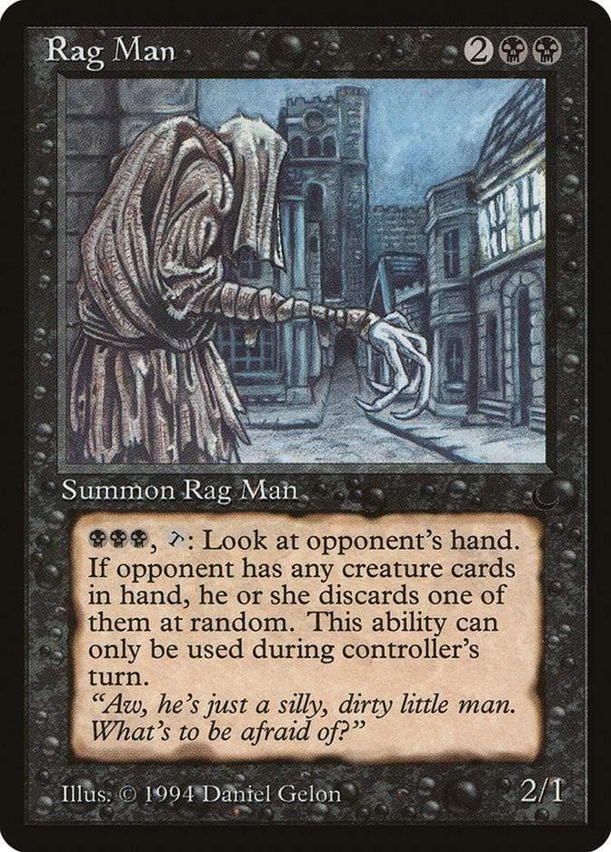 Magic: The Gathering MTG Single Rag Man [The Dark]