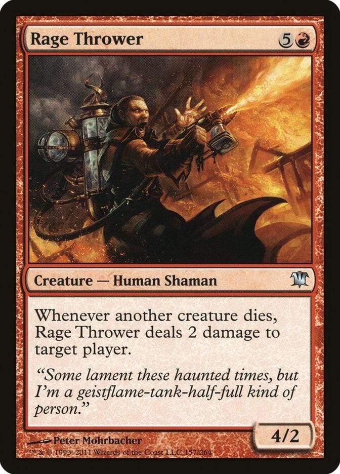 Magic: The Gathering MTG Single Rage Thrower [Innistrad]