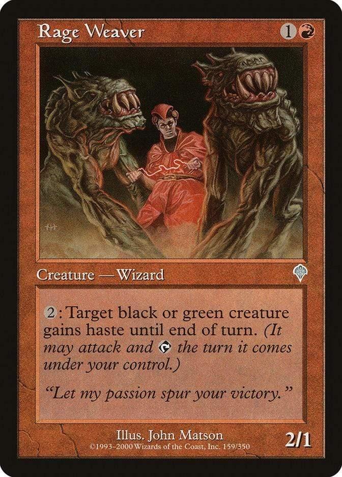 Magic: The Gathering MTG Single Rage Weaver [Invasion]