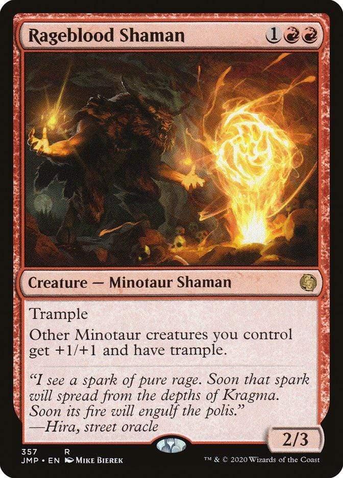 Magic: The Gathering MTG Single Rageblood Shaman [Jumpstart]