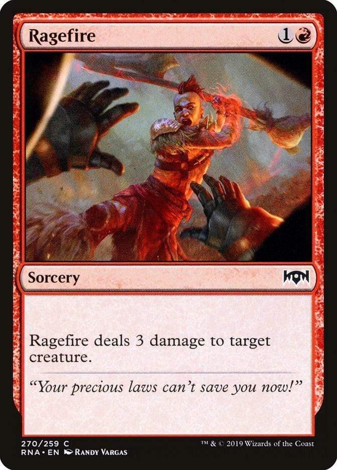 Magic: The Gathering MTG Single Ragefire [Ravnica Allegiance]