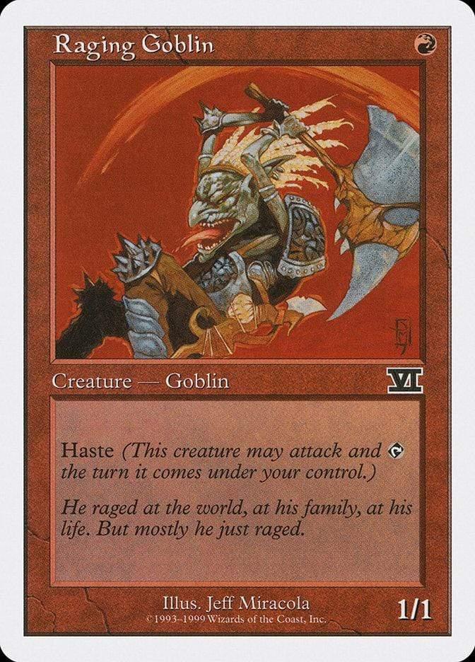 Magic: The Gathering MTG Single Raging Goblin [Battle Royale Box Set]