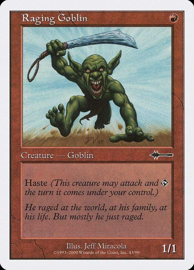 Magic: The Gathering MTG Single Raging Goblin [Beatdown Box Set]