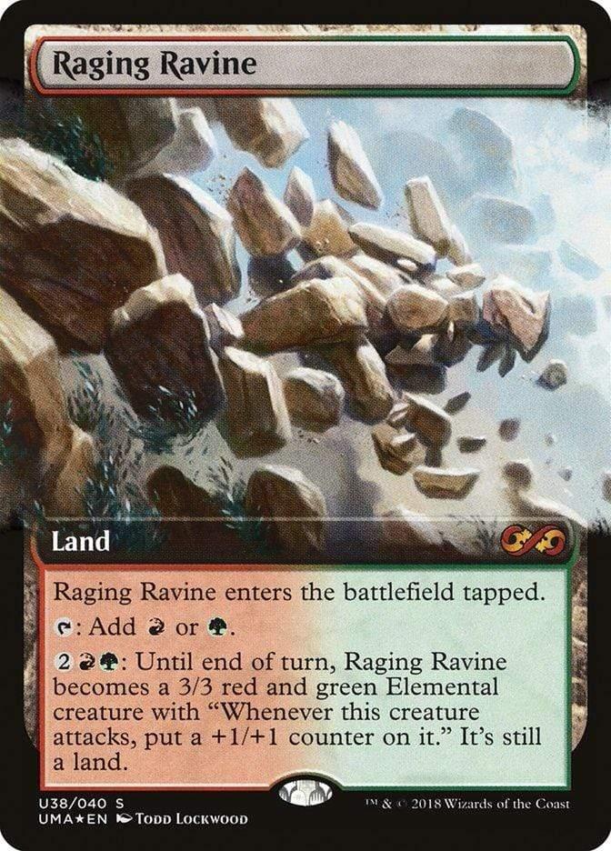 Magic: The Gathering MTG Single Raging Ravine (Topper) [Ultimate Box Topper]