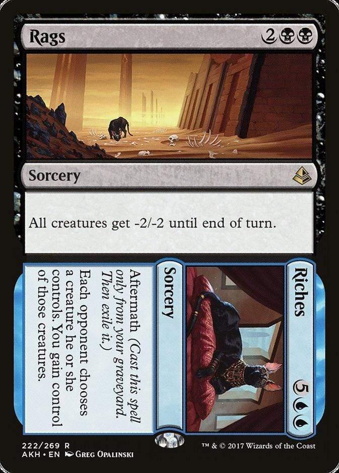 Magic: The Gathering MTG Single Rags // Riches [Amonkhet]