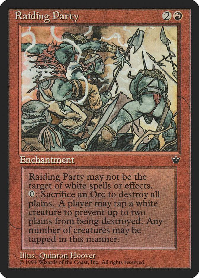 Magic: The Gathering MTG Single Raiding Party [Fallen Empires]