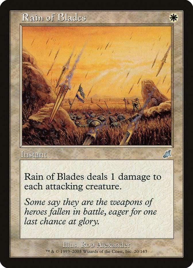 Magic: The Gathering MTG Single Rain of Blades [Scourge]