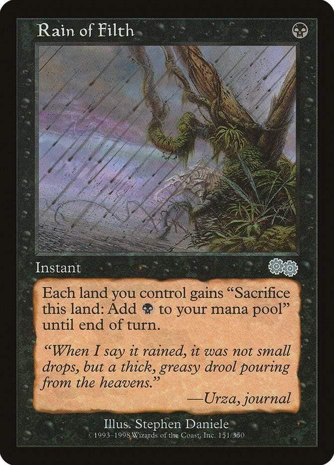 Magic: The Gathering MTG Single Rain of Filth [Urza's Saga]