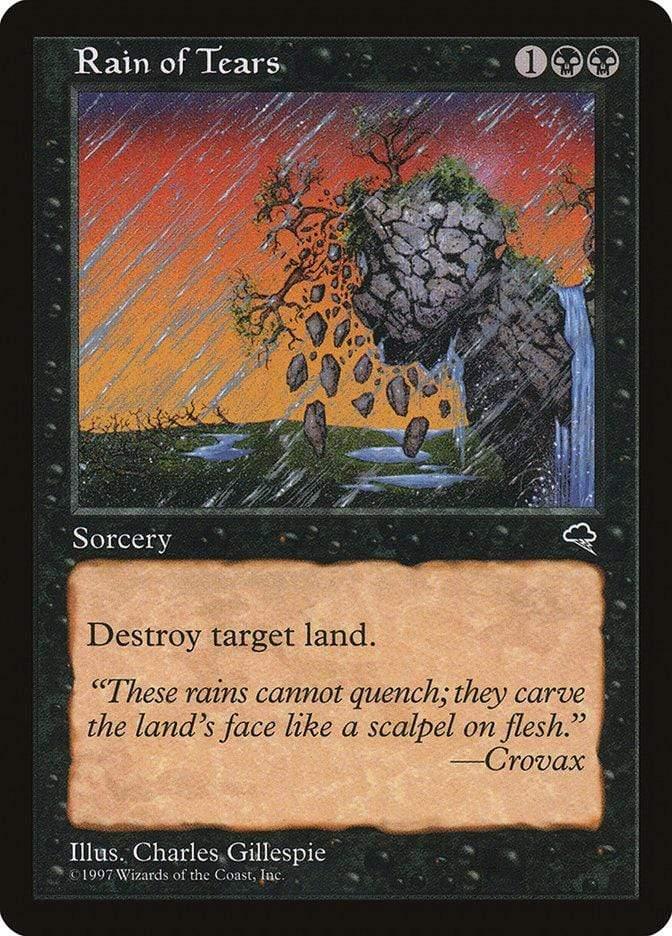 Magic: The Gathering MTG Single Rain of Tears [Tempest]