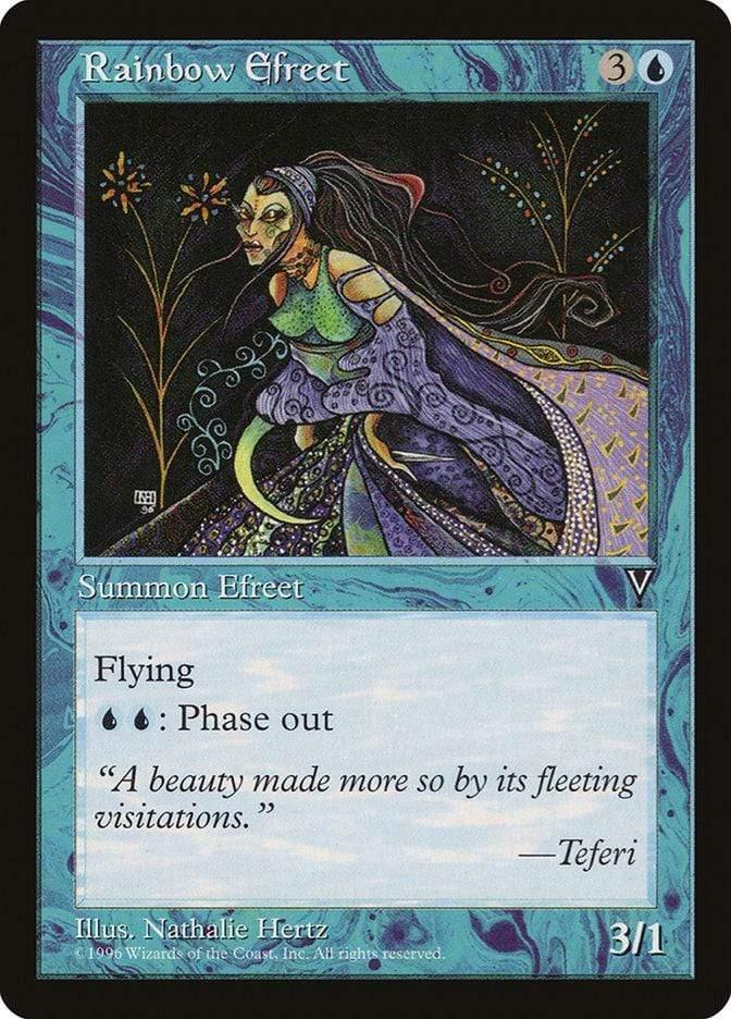 Magic: The Gathering MTG Single Rainbow Efreet [Visions]