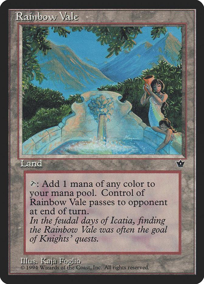 Magic: The Gathering MTG Single Rainbow Vale [Fallen Empires]