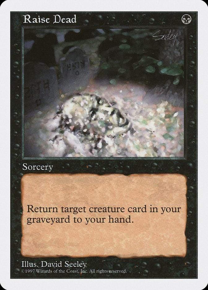 Magic: The Gathering MTG Single Raise Dead [Fifth Edition]