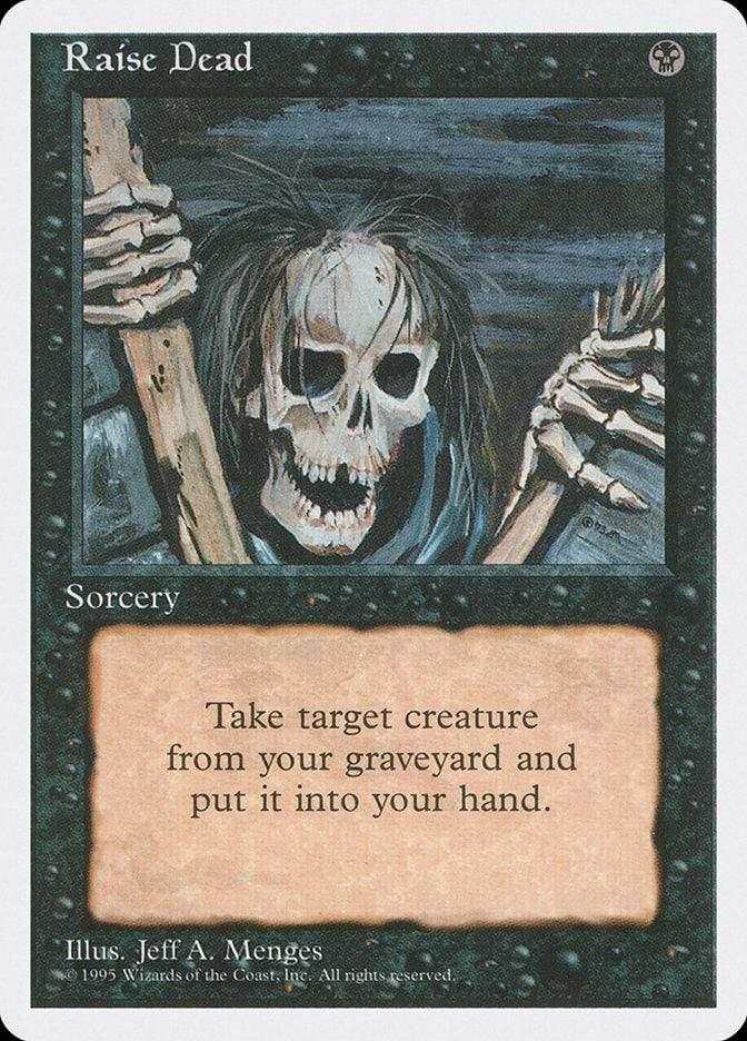 Magic: The Gathering MTG Single Raise Dead [Fourth Edition]