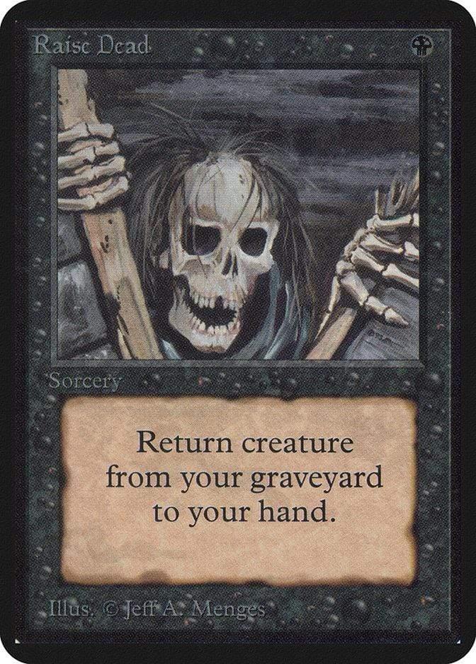 Magic: The Gathering MTG Single Raise Dead [Limited Edition Alpha]