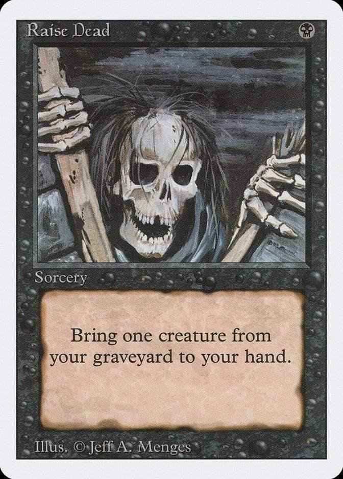 Magic: The Gathering MTG Single Raise Dead [Revised Edition]