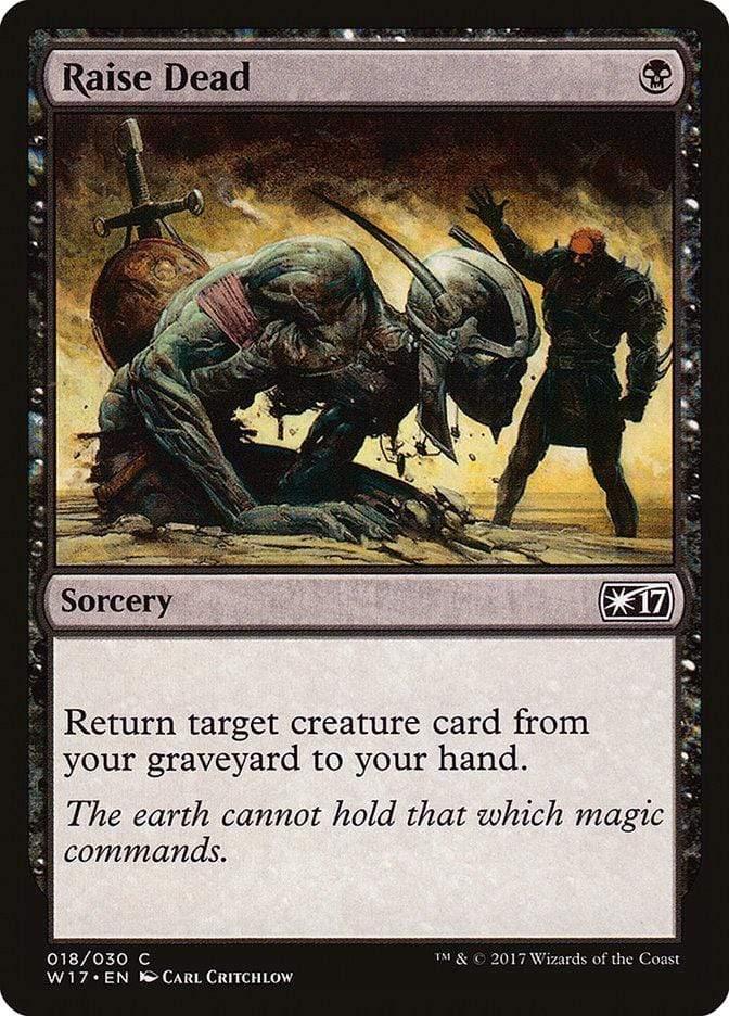 Magic: The Gathering MTG Single Raise Dead [Welcome Deck 2017]