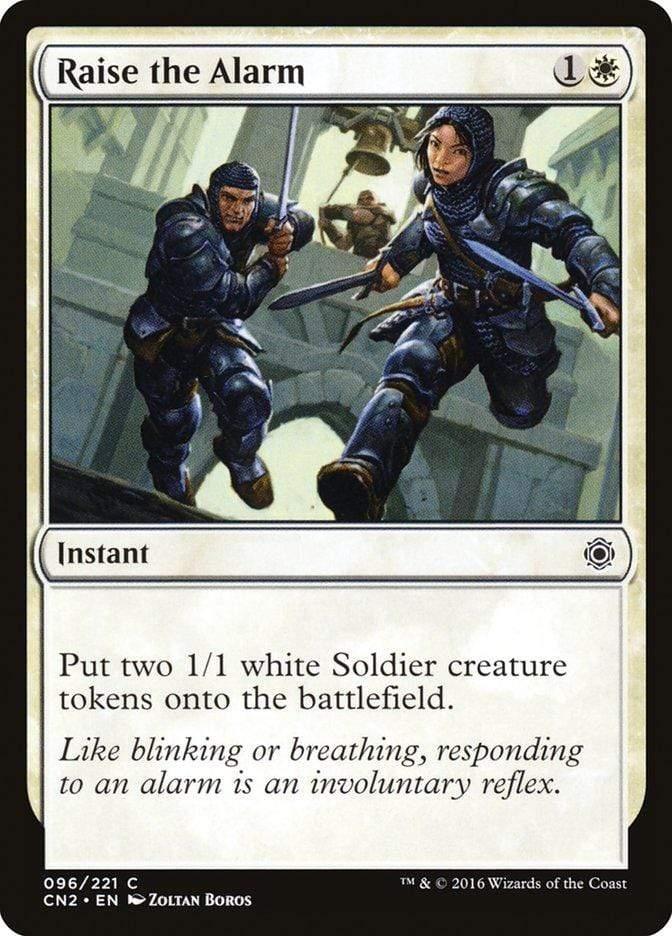 Magic: The Gathering MTG Single Raise the Alarm [Conspiracy: Take the Crown]