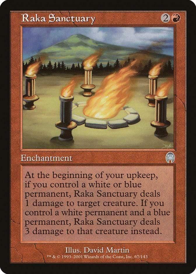 Magic: The Gathering MTG Single Raka Sanctuary [Apocalypse]