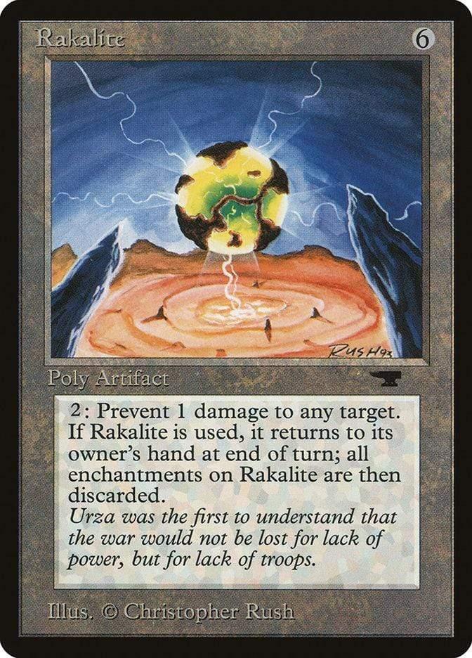 Magic: The Gathering MTG Single Rakalite [Antiquities]