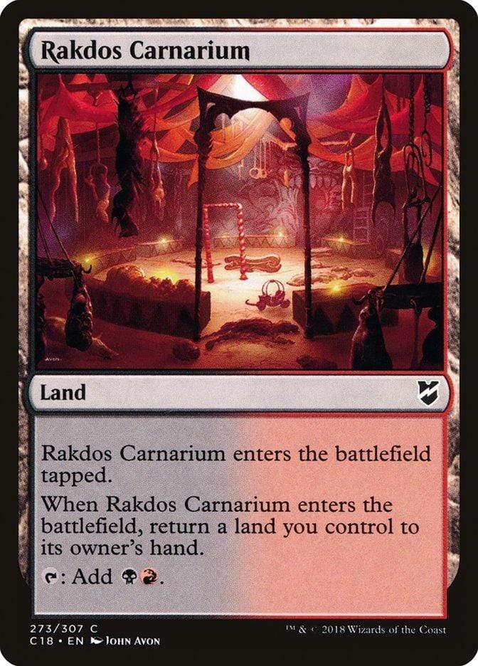 Magic: The Gathering MTG Single Rakdos Carnarium [Commander 2018]