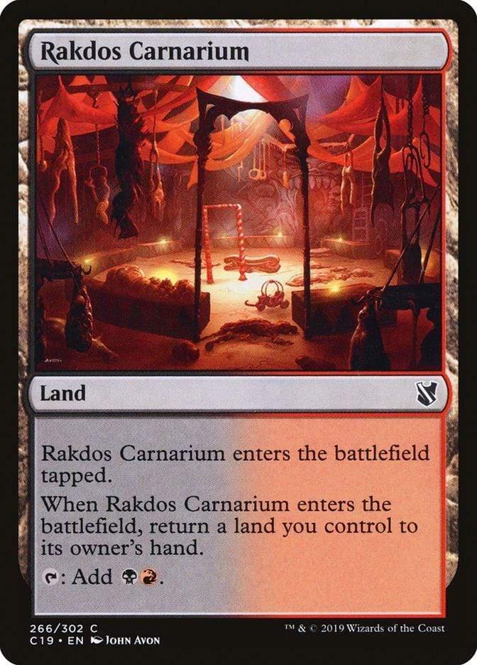 Magic: The Gathering MTG Single Rakdos Carnarium [Commander 2019]