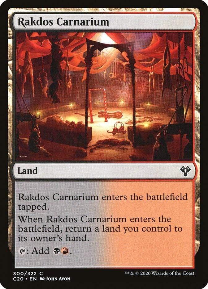 Magic: The Gathering MTG Single Rakdos Carnarium [Commander 2020]