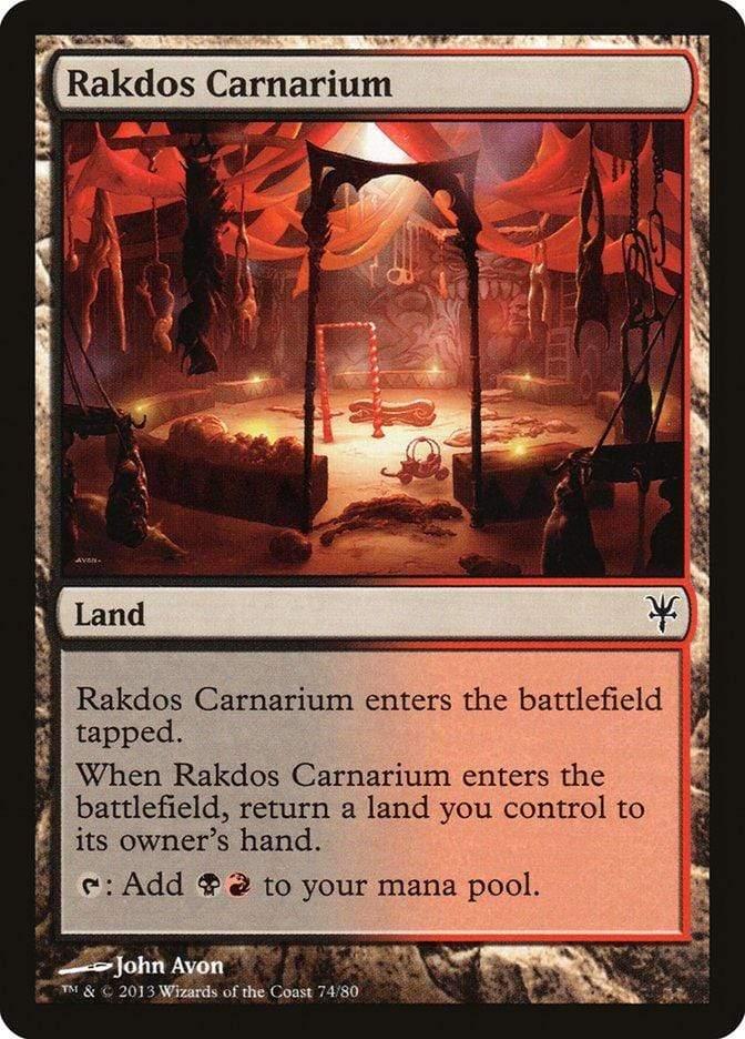 Magic: The Gathering MTG Single Rakdos Carnarium [Duel Decks: Sorin vs. Tibalt]