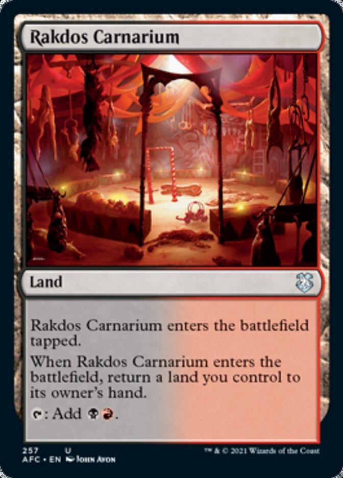 Magic: The Gathering MTG Single Rakdos Carnarium [Dungeons & Dragons: Adventures in the Forgotten Realms Commander]